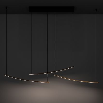 Eglo  - LED-dimmbare Pendelleuchte an Stahlseil LED/22W/230V 2700/4000/6500K goldfarben