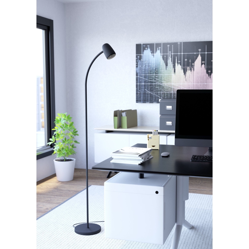 Eglo - Stehleuchte 1xE14/18W/230V schwarz