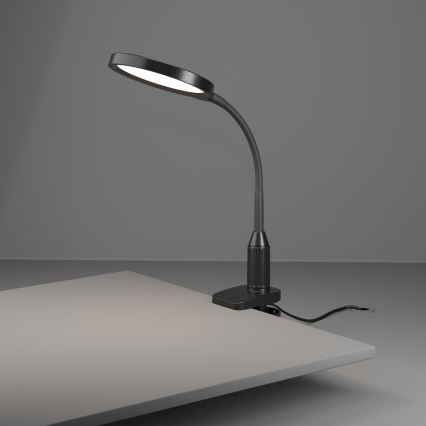 Eglo - LED-dimmbare, flexible Lampe mit Clip LED/5,5W/230V 2700/4000/6500K schwarz