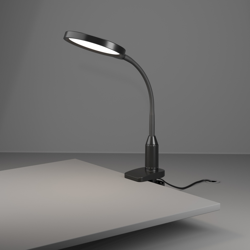 Eglo - LED-dimmbare, flexible Lampe mit Clip LED/5,5W/230V 2700/4000/6500K schwarz