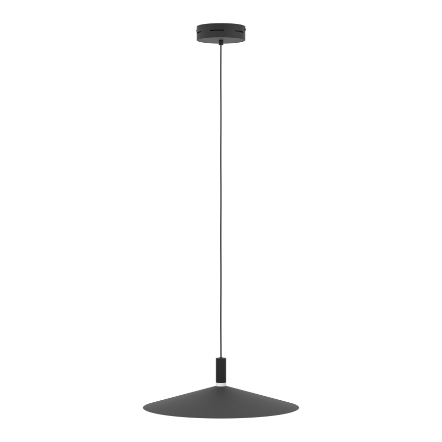 Eglo - LED RGBW dimmbare Pendelleuchte mit Kabelaufhängung LED/15,5W/230V 2700-6500K schwarz