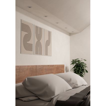 Eglo - LED Einbaustrahler 1xGU10/4,5W/230V weiß