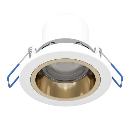 Eglo - LED RGBW dimmbare Badezimmer-Einbauleuchte LED/4,8W/230V 2700-6500K IP44 weiß/gold