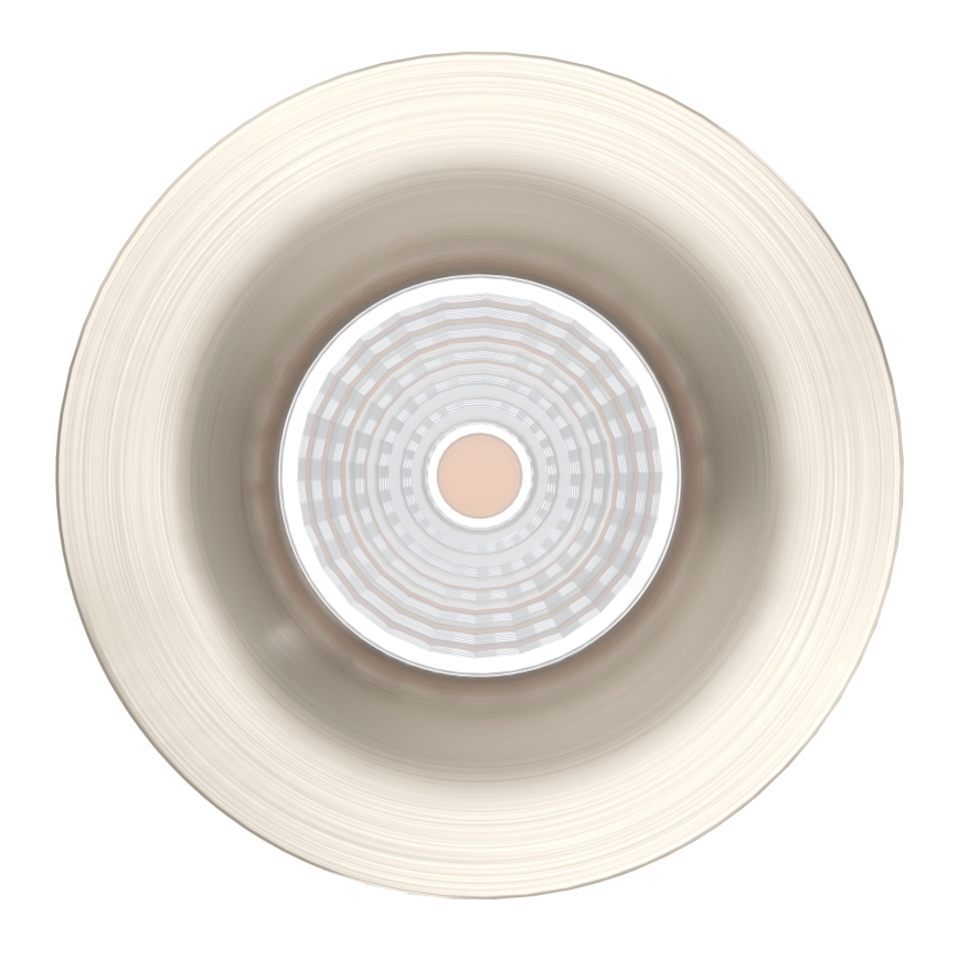 Eglo - 3er-Set dimmbarer LED-Einbauleuchten LED/6,4W/230V Ø 8,8 cm mattchrom