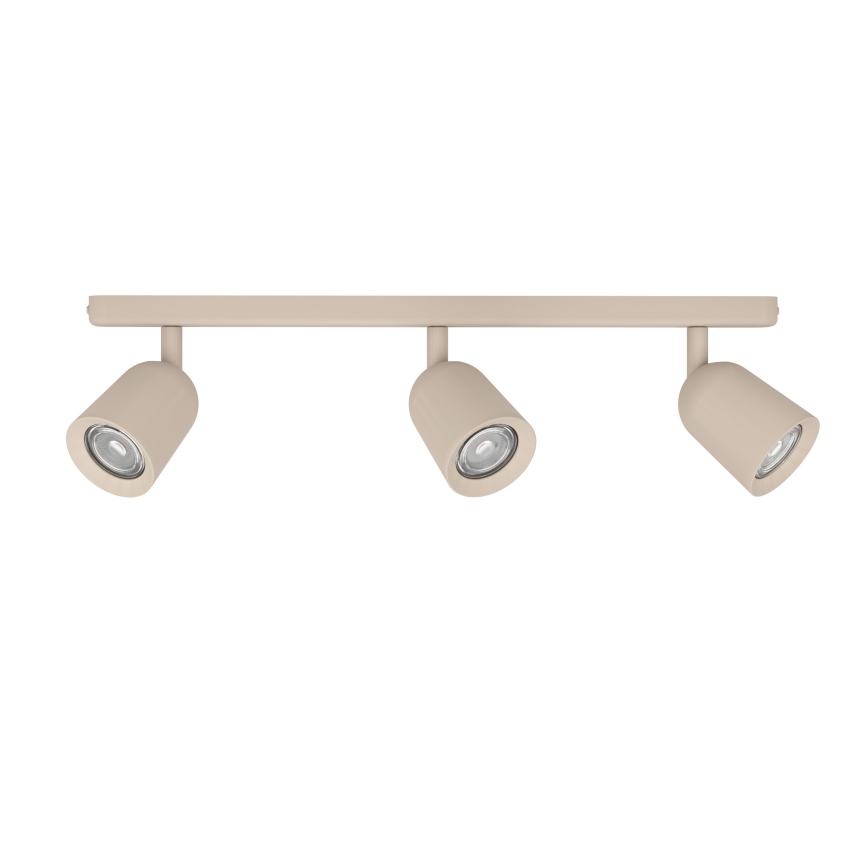 Eglo - Deckenstrahler 3xGU10/10W/230V beige