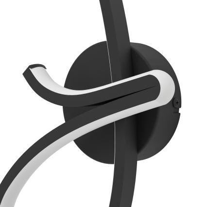 Eglo - LED-Wandleuchte LED/12W/230V 2700/4000/6500K schwarz