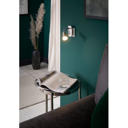 Eglo - LED-Steckleuchte 1xGU10/2,8W/230V mattchrom