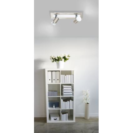 Eglo - Wanddeckenleuchte 2xGU10/LED/3W