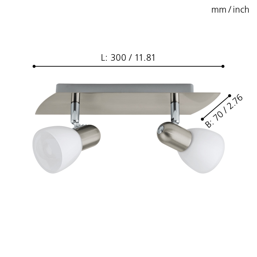 Eglo - Rampenlicht 2xE14/40W