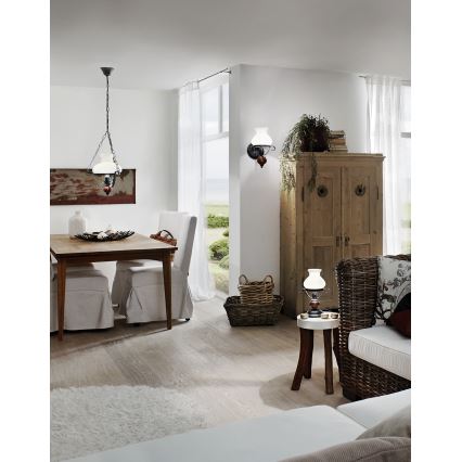 Eglo 91036 - RUSTIC 7 Tischlampe E14/60W/230V