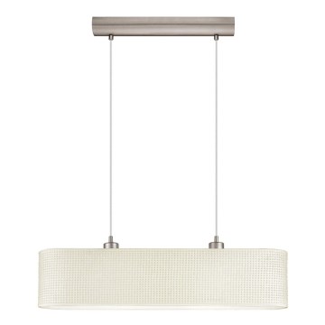 EGLO 91284 - Kronleuchter KALUNGA 2xE27/60W