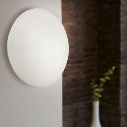 EGLO 91685 - Wanddeckenleuchte LED BARI 1 1xLED/18W weißes Opalglas