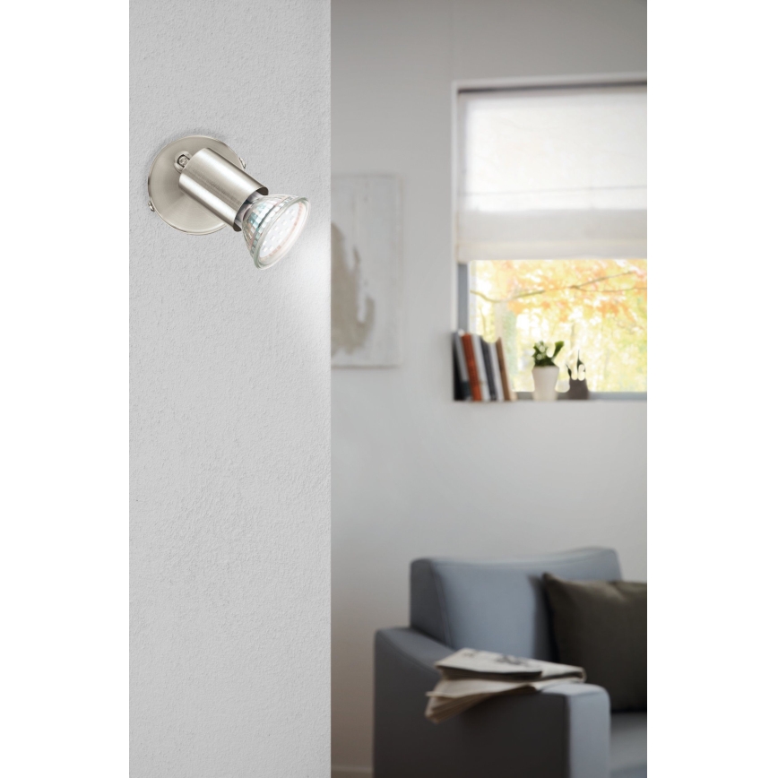 Eglo - LED-Wandstrahler LED 1xGU10/2,8W/230V
