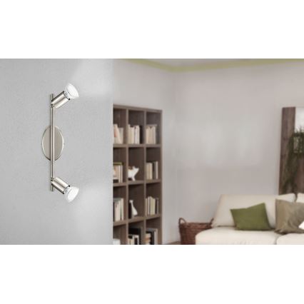 Eglo - LED-Strahler 3xGU10-LED/2,8W/230V