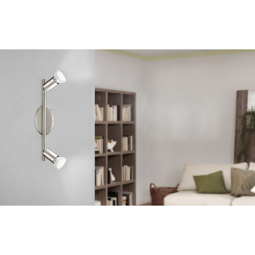 Eglo - LED-Strahler 3xGU10-LED/2,8W/230V
