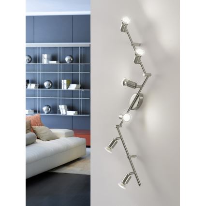 Eglo - LED-Strahler  6xGU10-LED/2,8W/230V