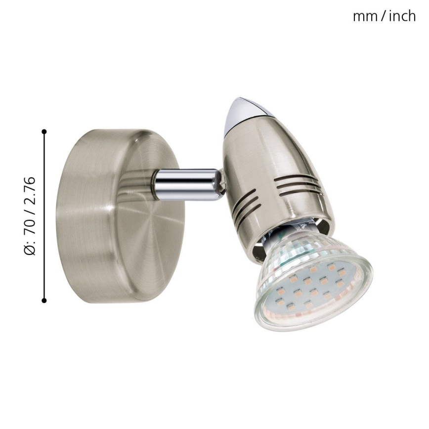Eglo - LED-Spotleuchte 1xGU10/3W/230V