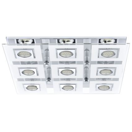 Eglo - LED-Deckenleuchte 9xGU10/3W/230V