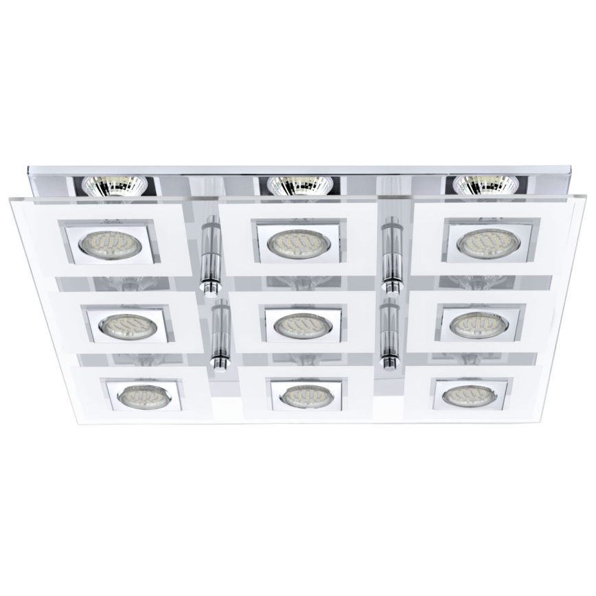Eglo - LED-Deckenleuchte 9xGU10/3W/230V