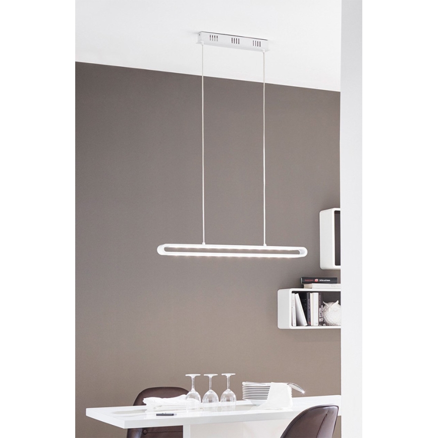 Eglo 93006 - LED Decken-Hängeleuchte PERILLO LED/24W + LED-RGB/7W/230V