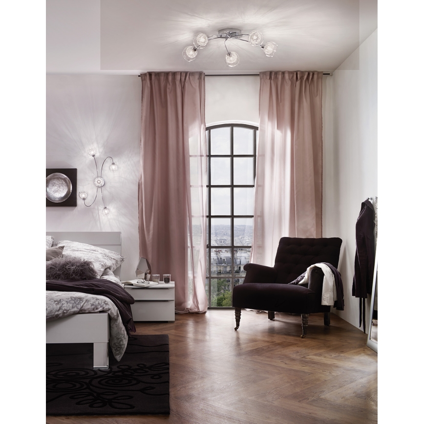 Eglo 93055 - Deckenleuchte OVIEDO 5XG9/33W/230V