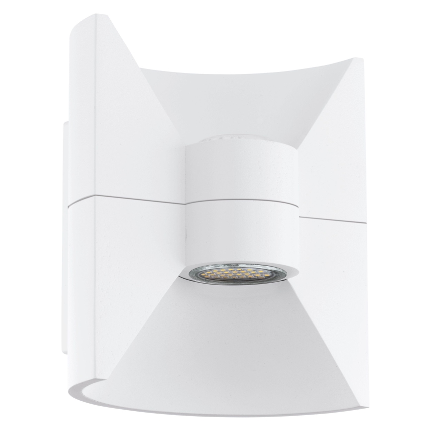 Eglo 93367 - LED-Außenwandleuchte REDONDO Weiß 2xLED-SMD/2,5W/230V IP44