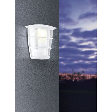 Eglo 93403 - Außenwandleuchte ALORIA 1xE27/60W/230V