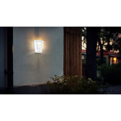 Eglo - LED-Außenwandleuchte 1xE27/8,5W/230V IP44