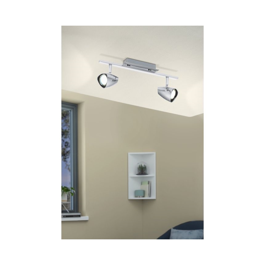 Eglo - LED Spotlight 2xGU10/3W/230V