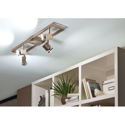 Eglo - LED-Spotleuchte 4xGU10/5W/230V