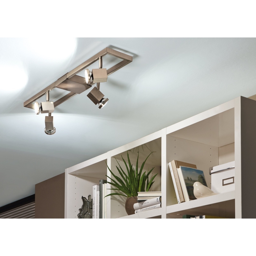 Eglo - LED-Spotleuchte 4xGU10/5W/230V