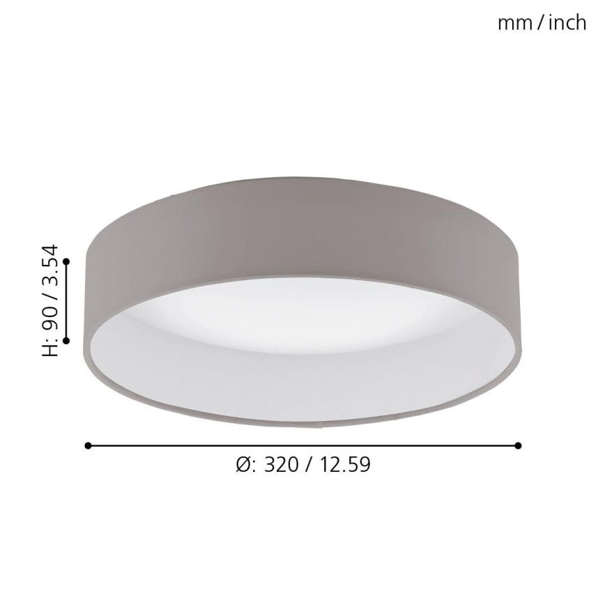 Eglo - LED Deckenleuchte LED/12W/230V