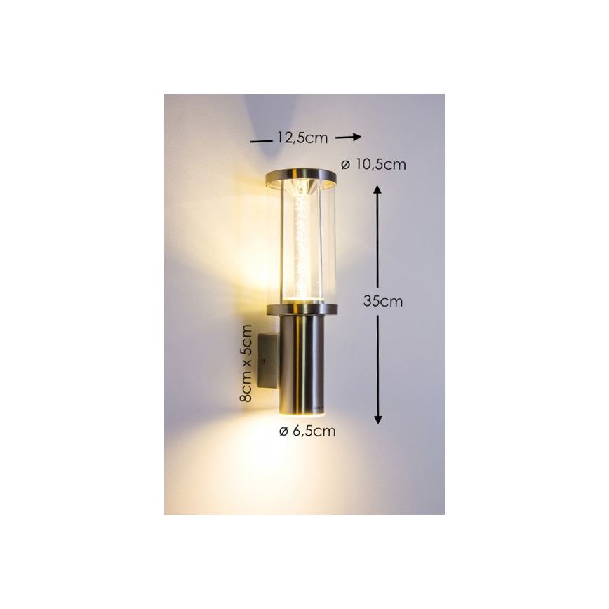 Eglo - LED Außenbeleuchtung 1xGU10/3W + LED/3,7W