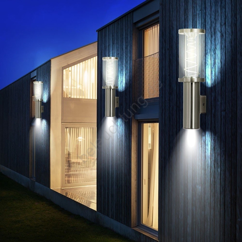 Eglo 94208 - LED Außenbeleuchtung Tron 1xGU10 1/35W + 1xLED/3,7W