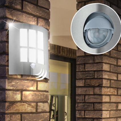 Eglo 94213 - LED Außenleuchten mit Sensor CITY LED 1xLED/3,7W/230V