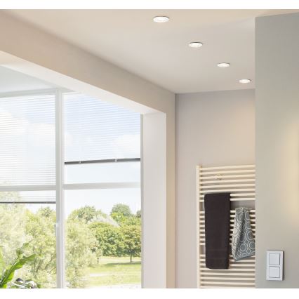 Eglo - 3er-Set LED-Einbauleuchte PENETO 1xGU10-LED/3W/230V