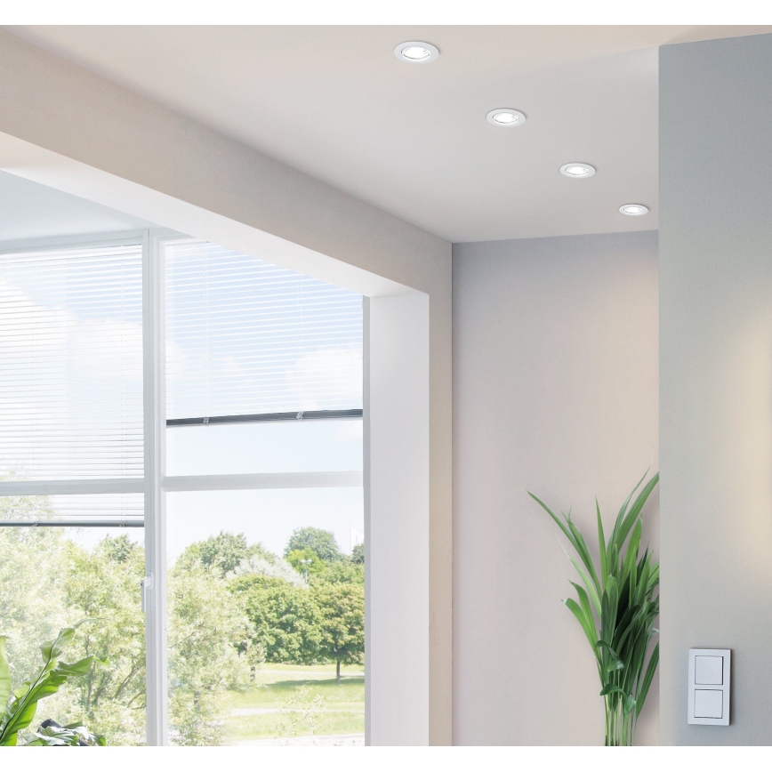 Eglo - LED Einbauleuchte 1xGU10-LED/5W/230V