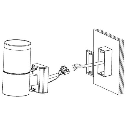 Eglo - LED-Außenleuchte LED/3,7W/230V IP44