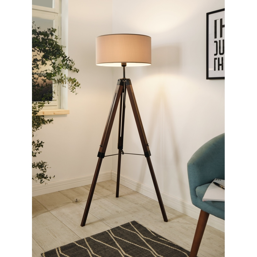 Eglo 94326 - Stehlampe LANTADA 1xE27/60W/230V