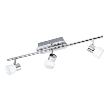 Eglo 94382 - LED-Strahler PERITO 3xLED/3W/230V 3000K glänzendes Chrom