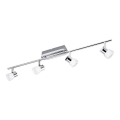Eglo 94383 - LED-Strahler PERITO 4xLED/3W/230V 3000K glänzendes Chrom