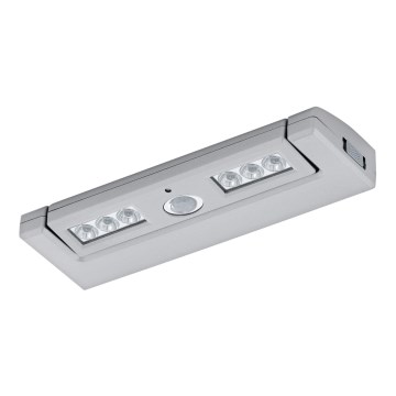 Eglo 94684 - LED Orientierungsleuchte mit Sensor BALIOLA 6xLED/3xAAA