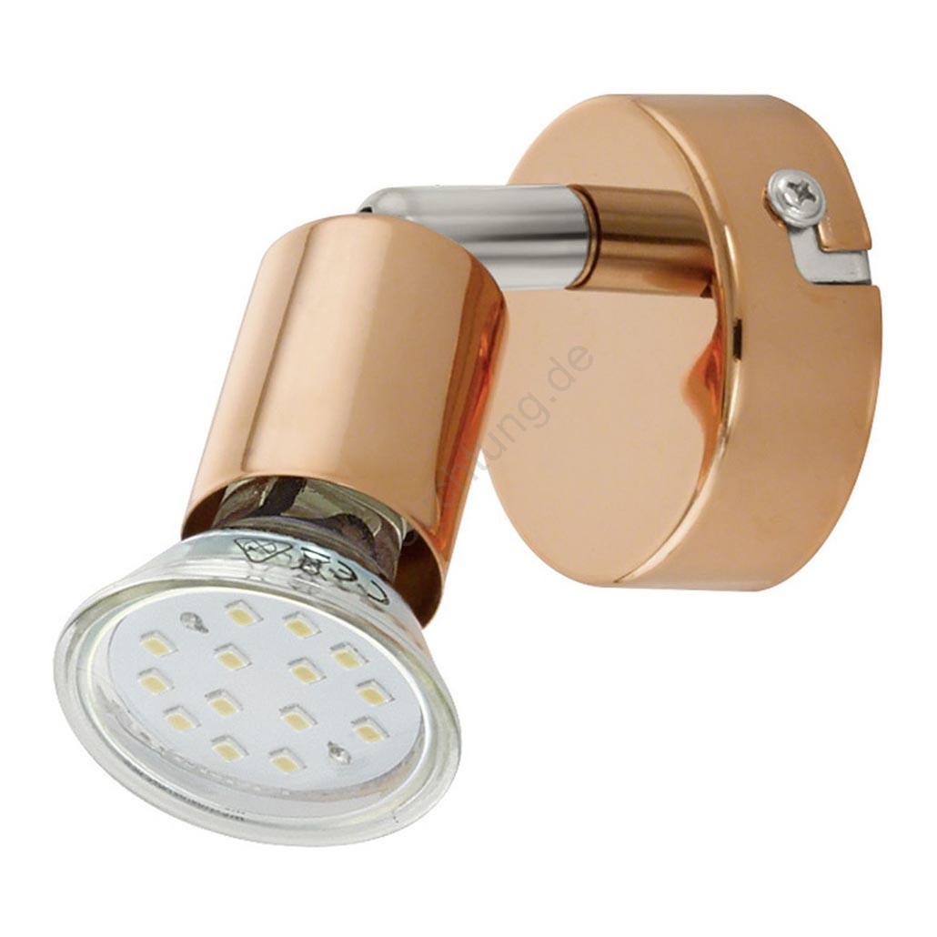 Eglo 94772 - LED spotlight BUZZ-COPPER 1xGU10/3W/230V | Beleuchtung.de