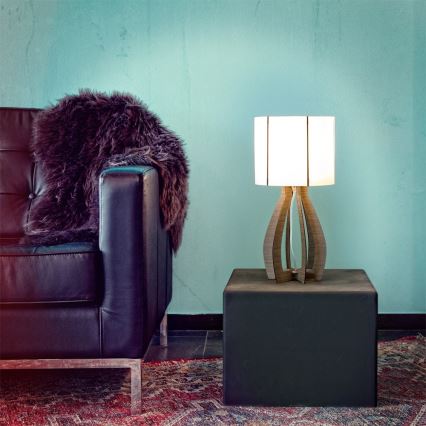 Eglo 94955 - Tischlampe COSSANO 1xE27/60W/230V