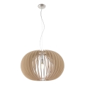 Eglo 95042 - Pendelleuchte STELLATO 1xE27/60W/230V, Ø 70 cm, Beige