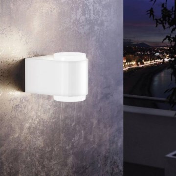 Eglo 95077 - Outdoor-Wandleuchte BRIONES 2xLED/3W/230V IP44