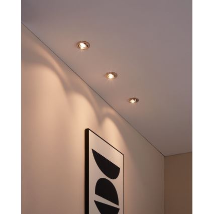 Eglo - Set 3x LED-Einbauleuchte TEDO 1xGU10-LED/5W/230V