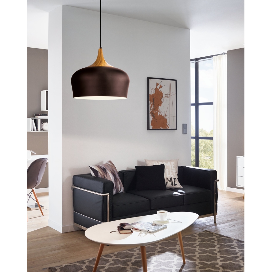 Eglo - Hängeleuchte an Schnur 1xE27/60W/230V