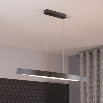 Eglo 95549 - LED-dimmbare Pendelleuchte an Kabel FORNES-S LED/24W/230V 2700-6500K schwarz/chrom