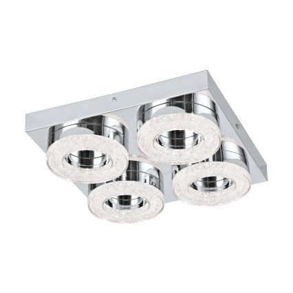 Eglo - LED Kristall Deckenleuchte 4xLED/4W/230V